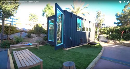 tiny nevada container house exterior 