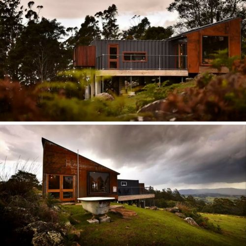 ECO-LUXE-RECYCLED SHIPPING CONTAINER HOME