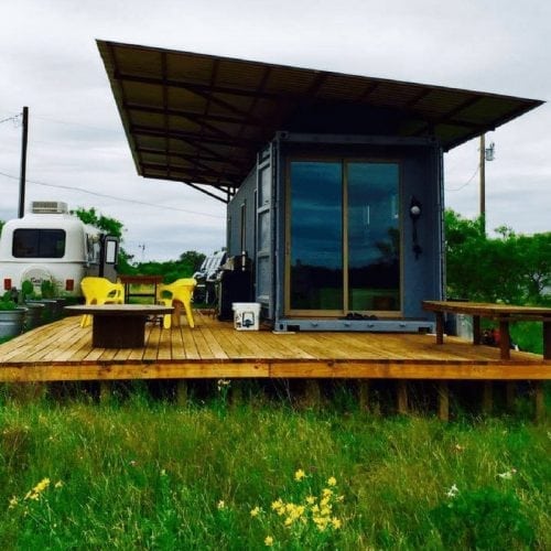 LLANO RIVER RANCHITO CONTAINER CABIN | Container Home Hub