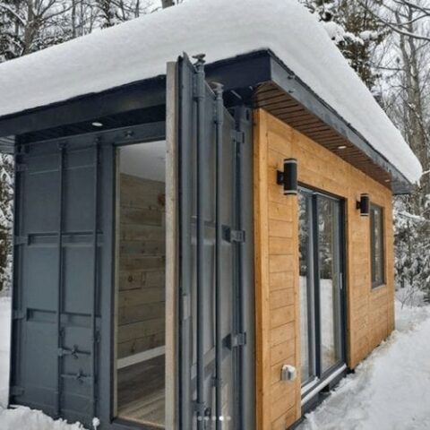 DWELL20 TINY CONTAINER CABIN