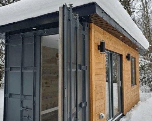 DWELL20 TINY CONTAINER CABIN