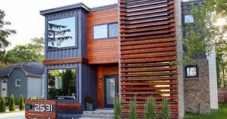 ROYAL OAK SHIPPING CONTAINER HOUSE