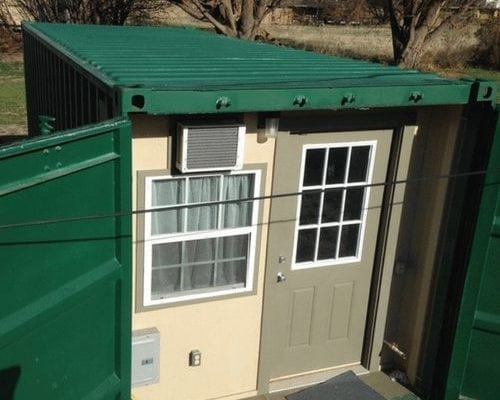 STEALTH CONEX TINY CONTAINER HOUSE