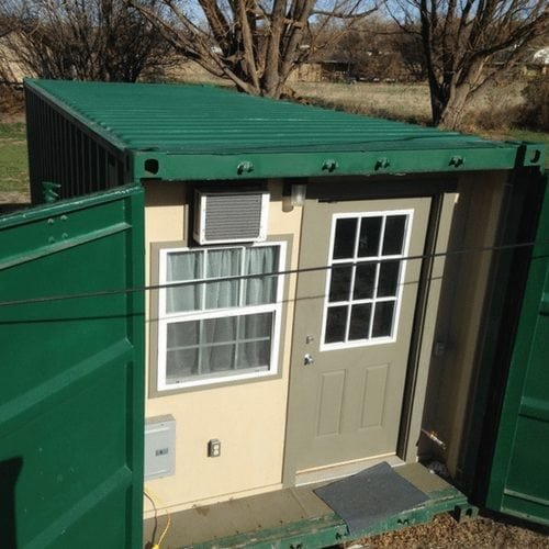 STEALTH CONEX TINY CONTAINER HOUSE