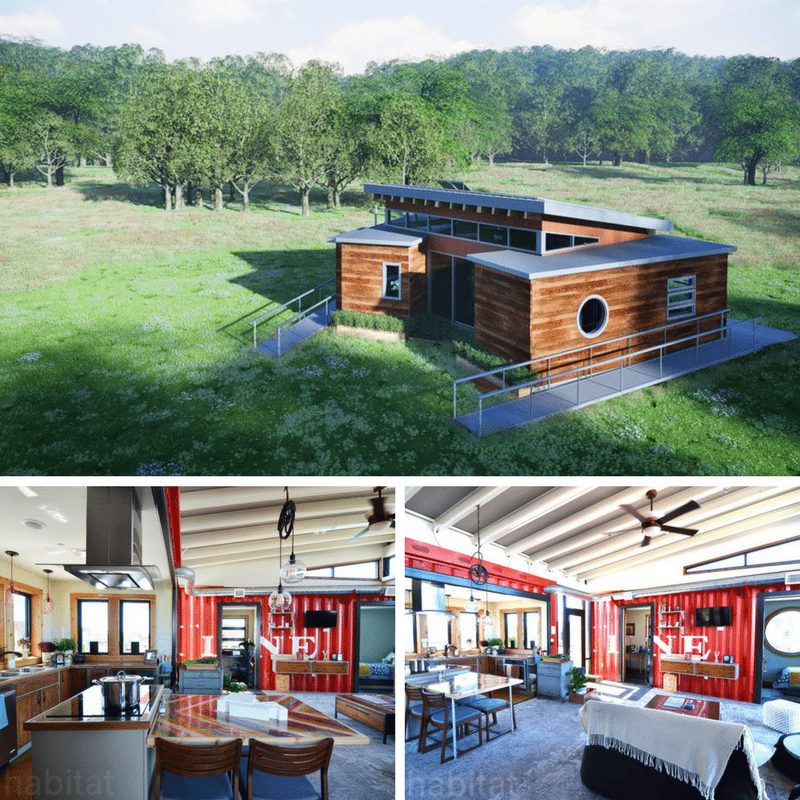 THE NEST SHIPPING CONTAINER HOME