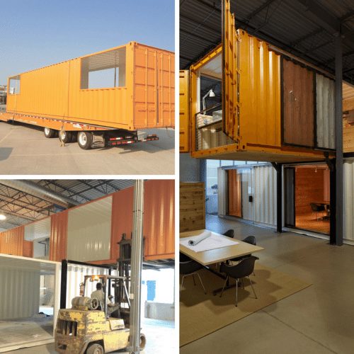 BEN HOMES' CONTAINER OFFICE