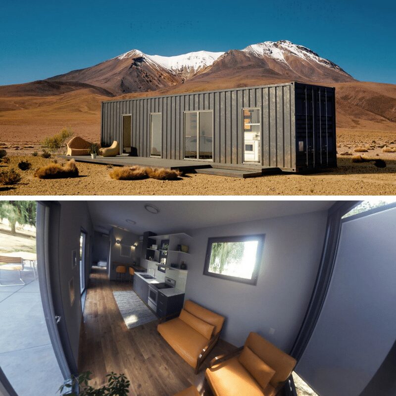 LUCKDROPS STUDIO+ TINY CONTAINER HOME | Container Home Hub