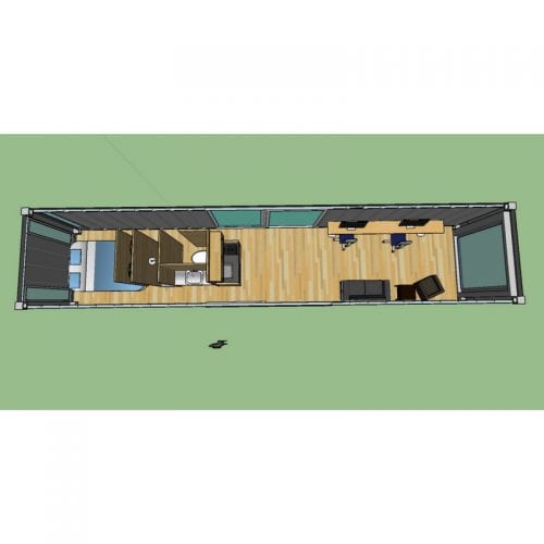 THE HAB TINY CONTAINER HOME | Container Home Hub