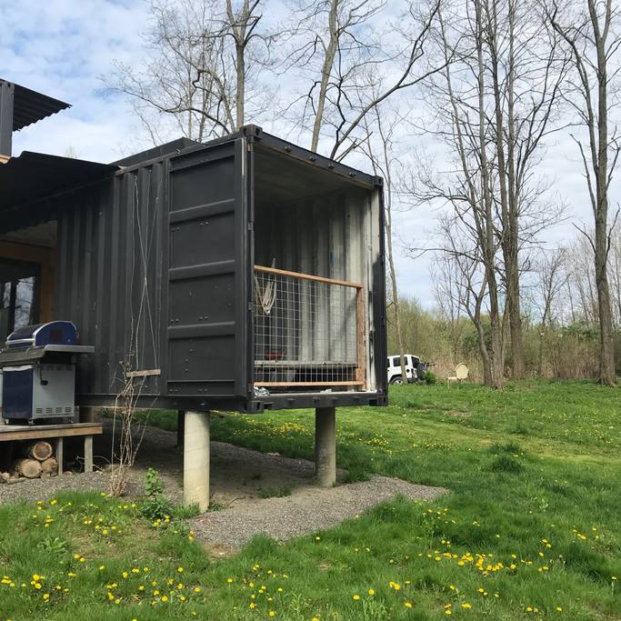 THE CORNILLON SHIPPING CONTAINER HOUSE