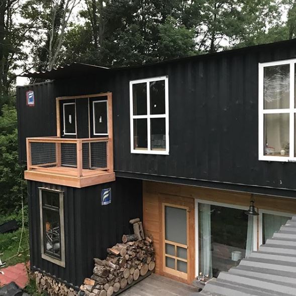 THE CORNILLON SHIPPING CONTAINER HOUSE