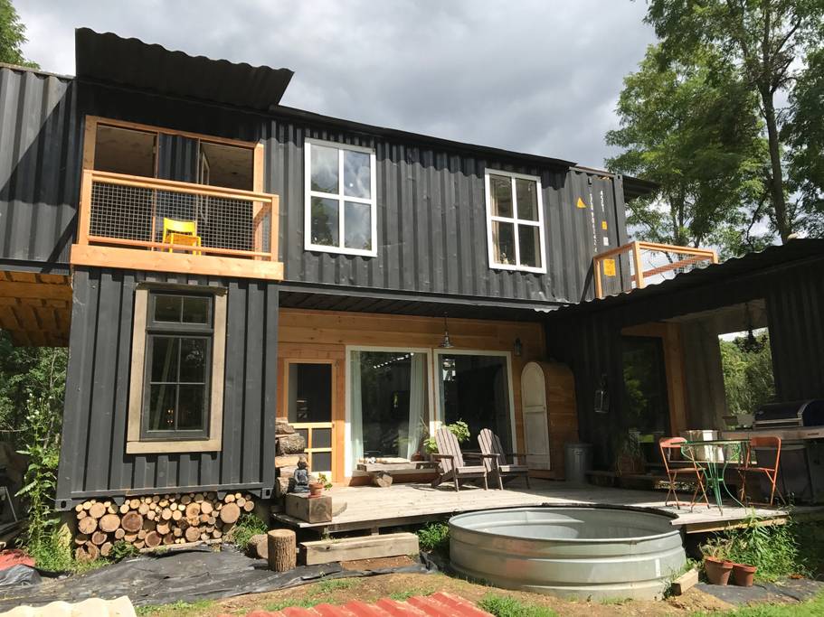 THE CORNILLON SHIPPING CONTAINER HOUSE