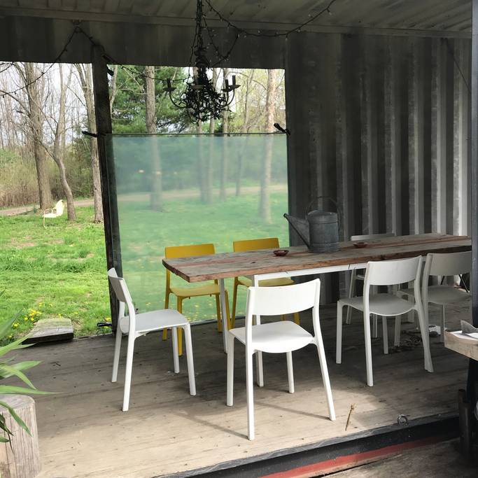 THE CORNILLON SHIPPING CONTAINER HOUSE