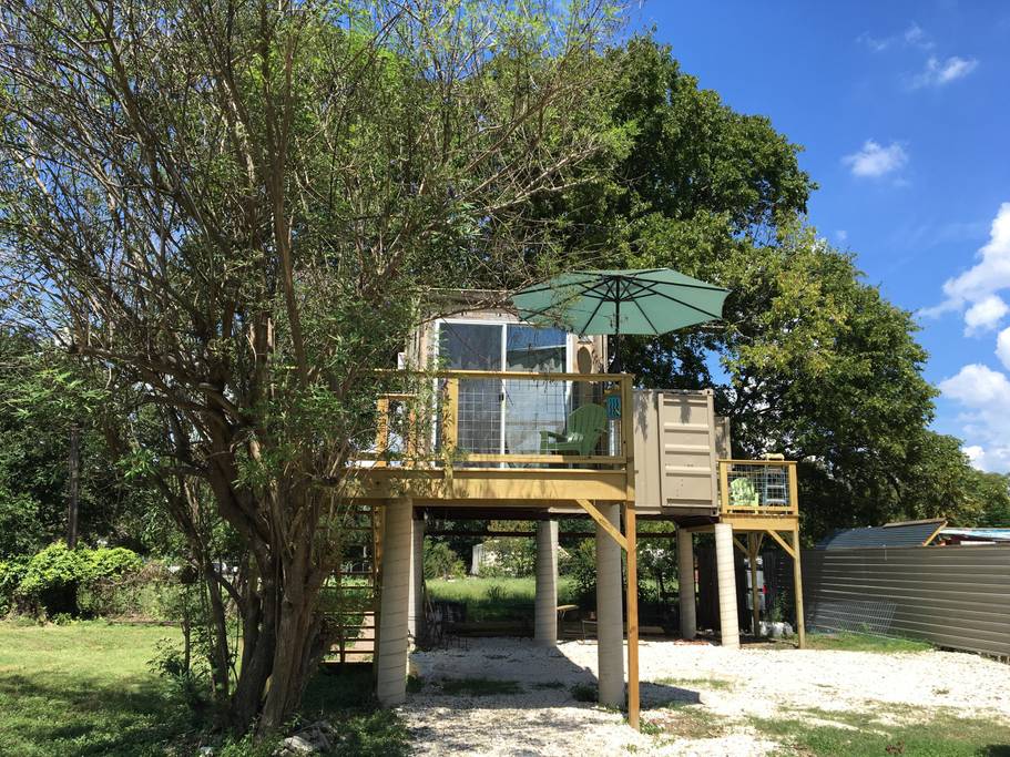 ELEVATED ATX TINY CONTAINER HOME