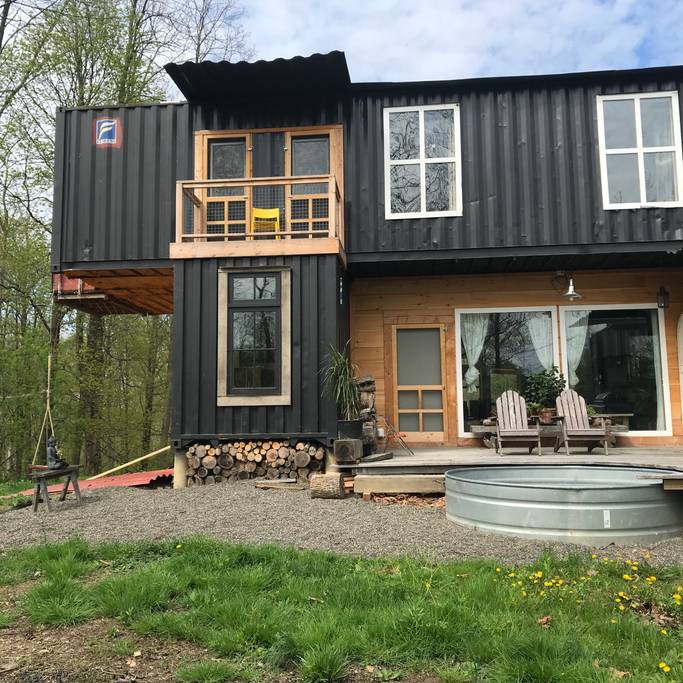 THE CORNILLON SHIPPING CONTAINER HOUSE