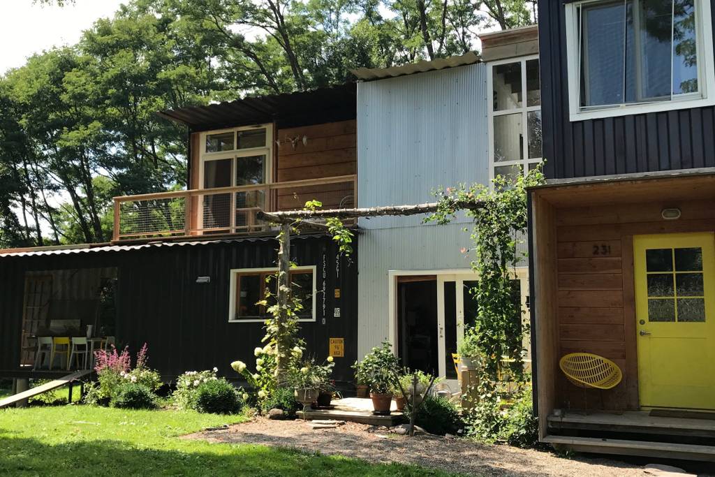 THE CORNILLON SHIPPING CONTAINER HOUSE