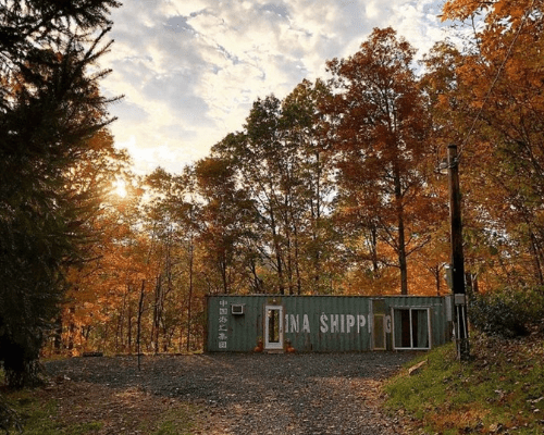RIVERSIDE HIDEOUT CONTAINER CABIN