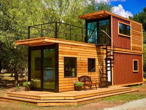 THE HELM TINY CONTAINER CABIN
