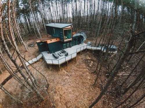 THE BOX HOP CONTAINER CABIN