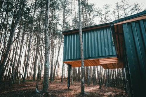 THE BOX HOP CONTAINER CABIN