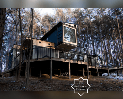 THE BOX HOP SHIPPING CONTAINER CABIN