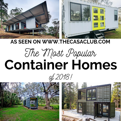 THE MOST POPULAR CONTAINER HOMES OF 2018