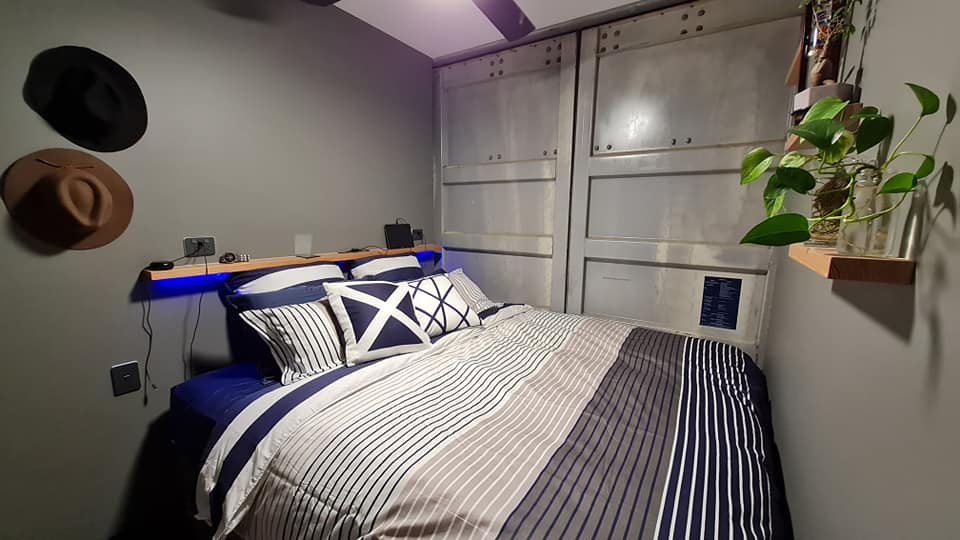 brisbane container home interior