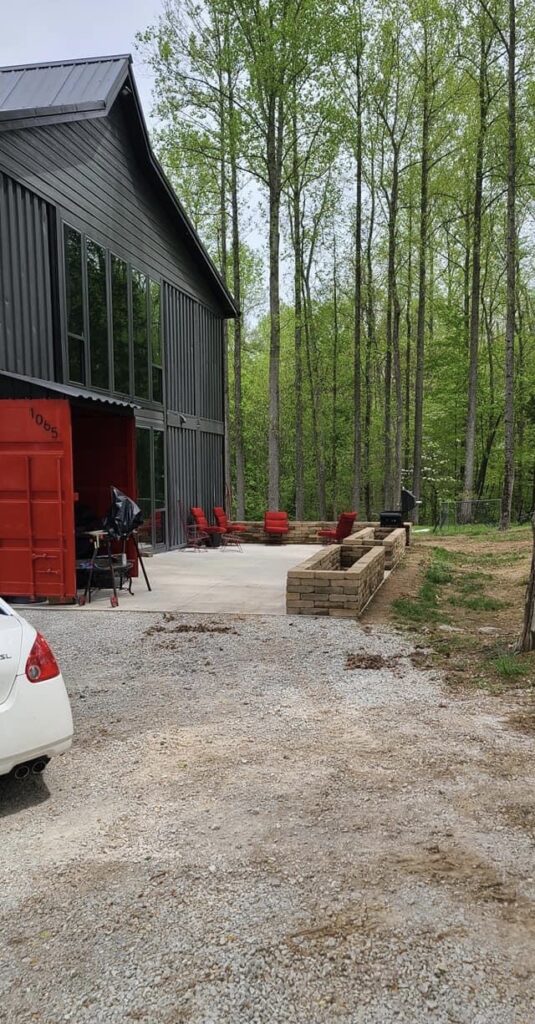 indiana container home exterior