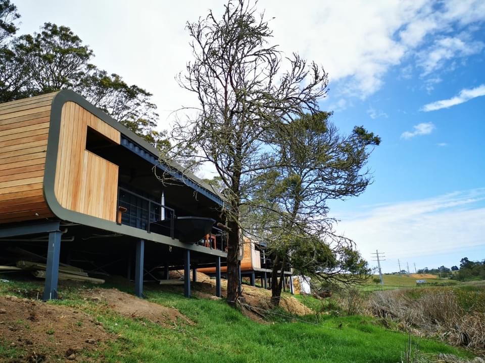 africa container home exterior