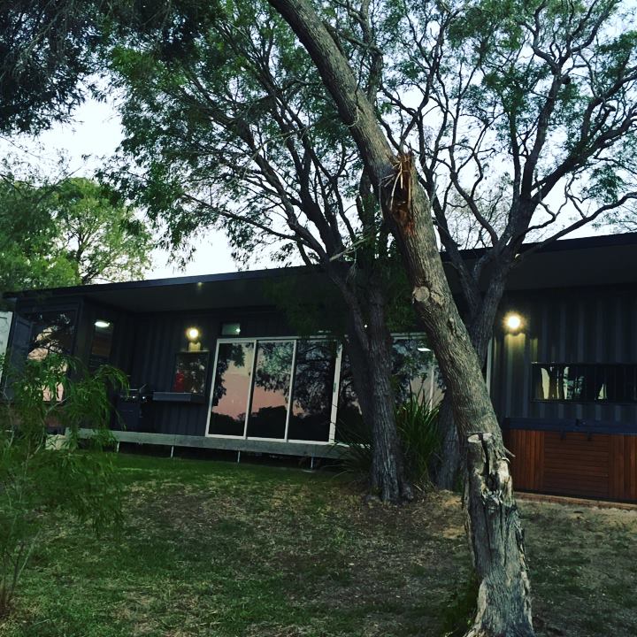 australia container home exterior