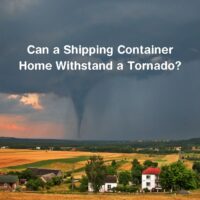 Can a Shipping Container Home Withstand a Tornado