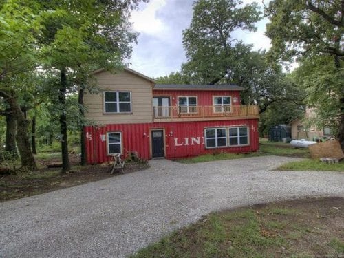 container home in Ohio exterior 