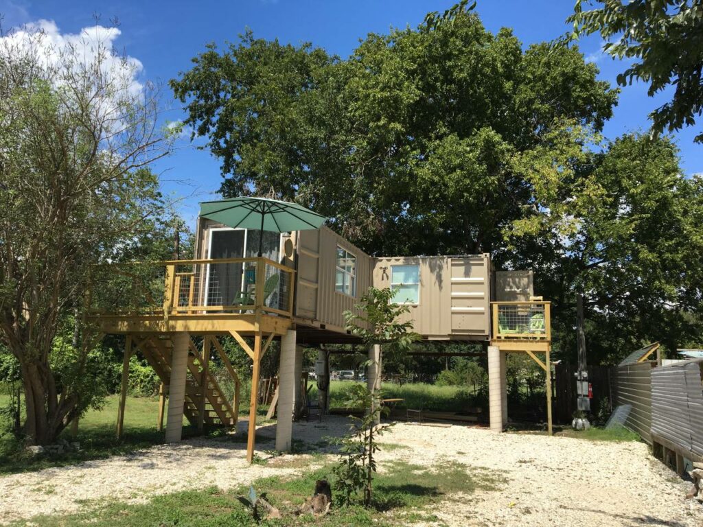 container home in Massachusetts exterior 