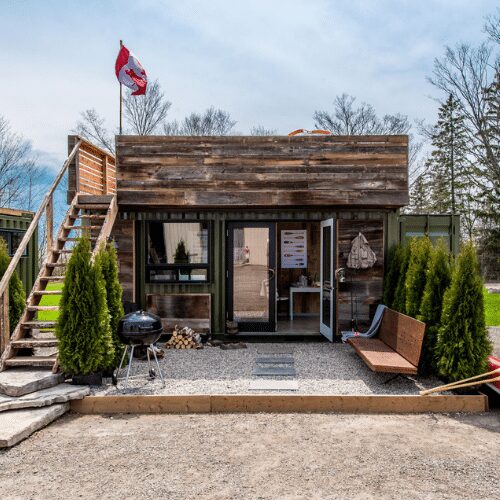 shipping container home in virginia 