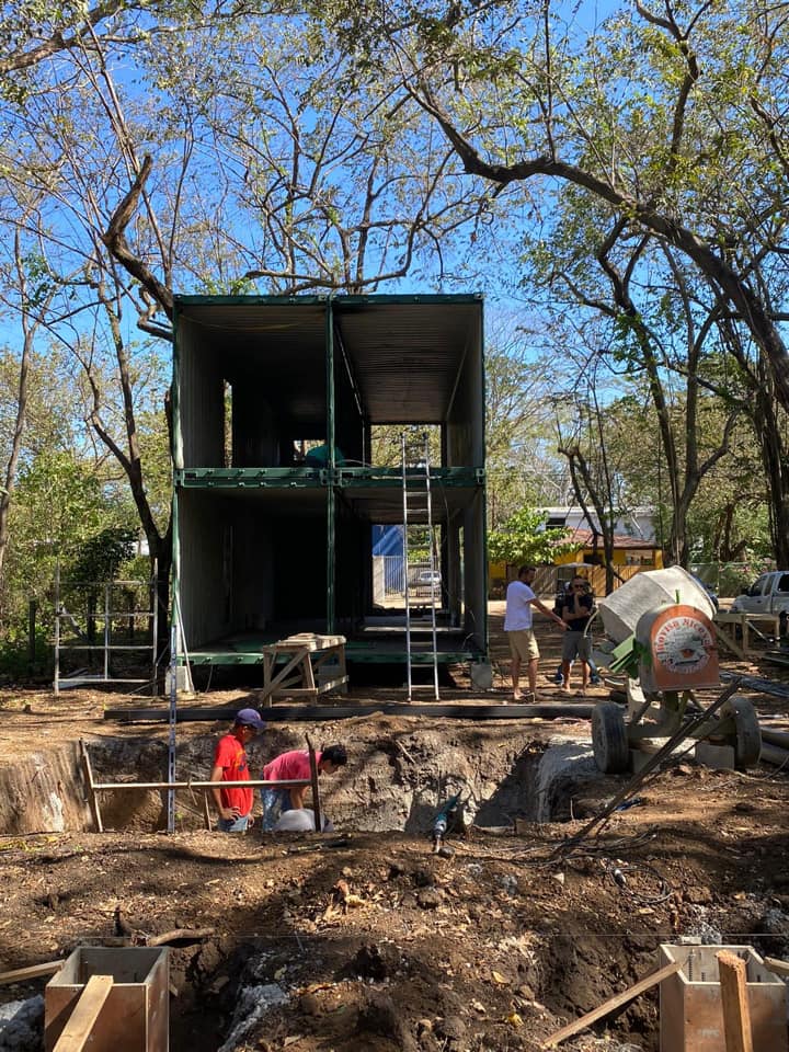 container home in costa rica