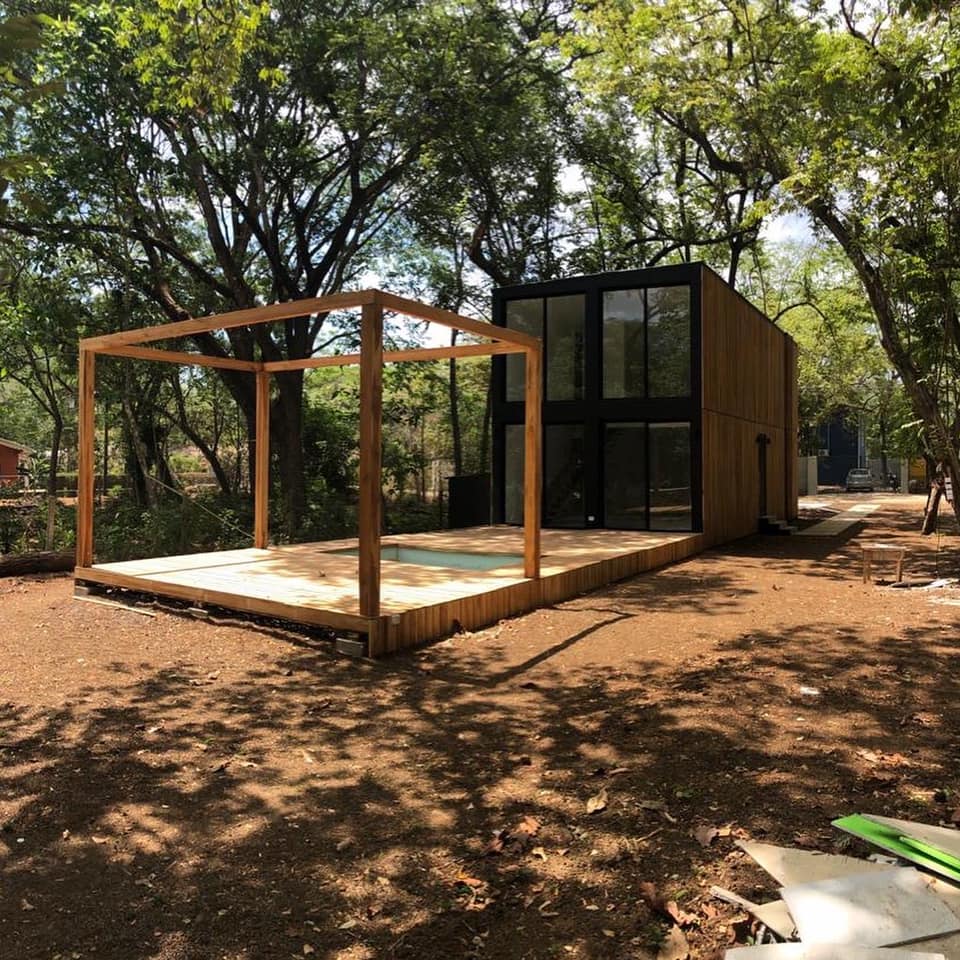 container home in costa rica