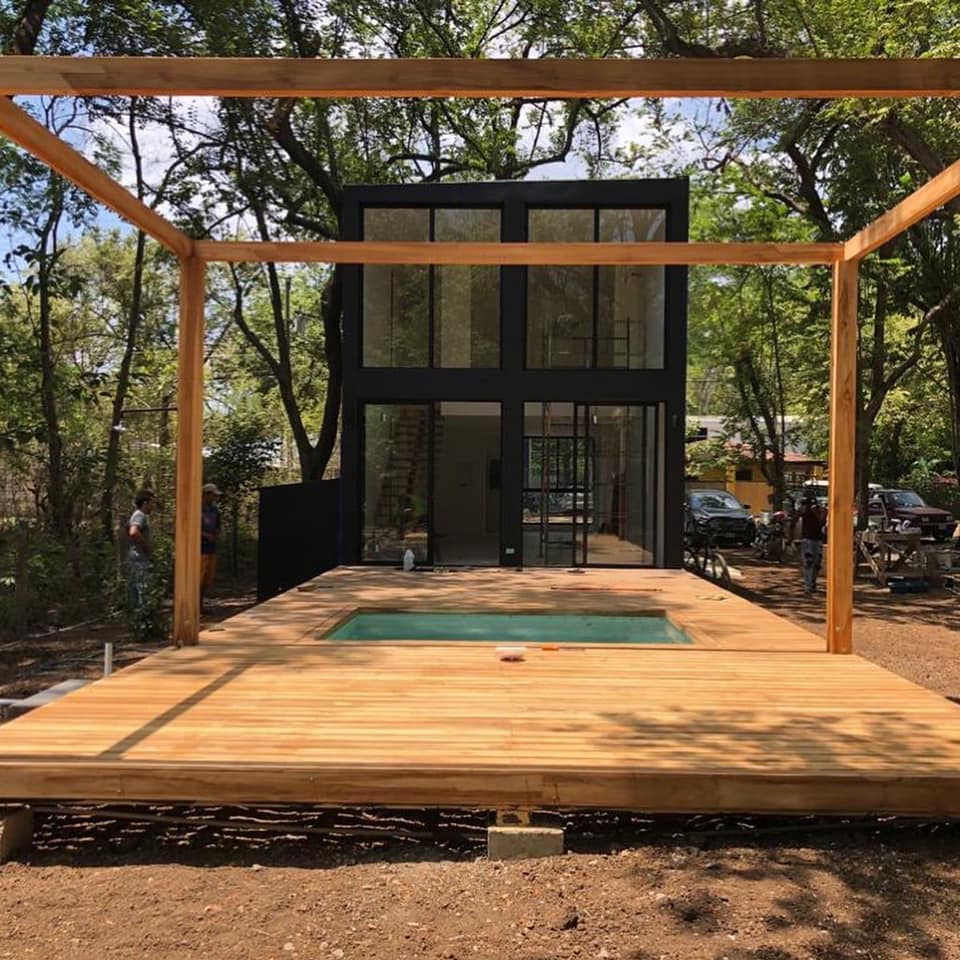 container home in costa rica