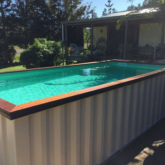 shipping container pool