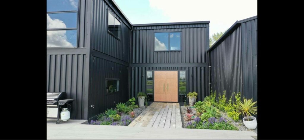 Shipping container home foundation options