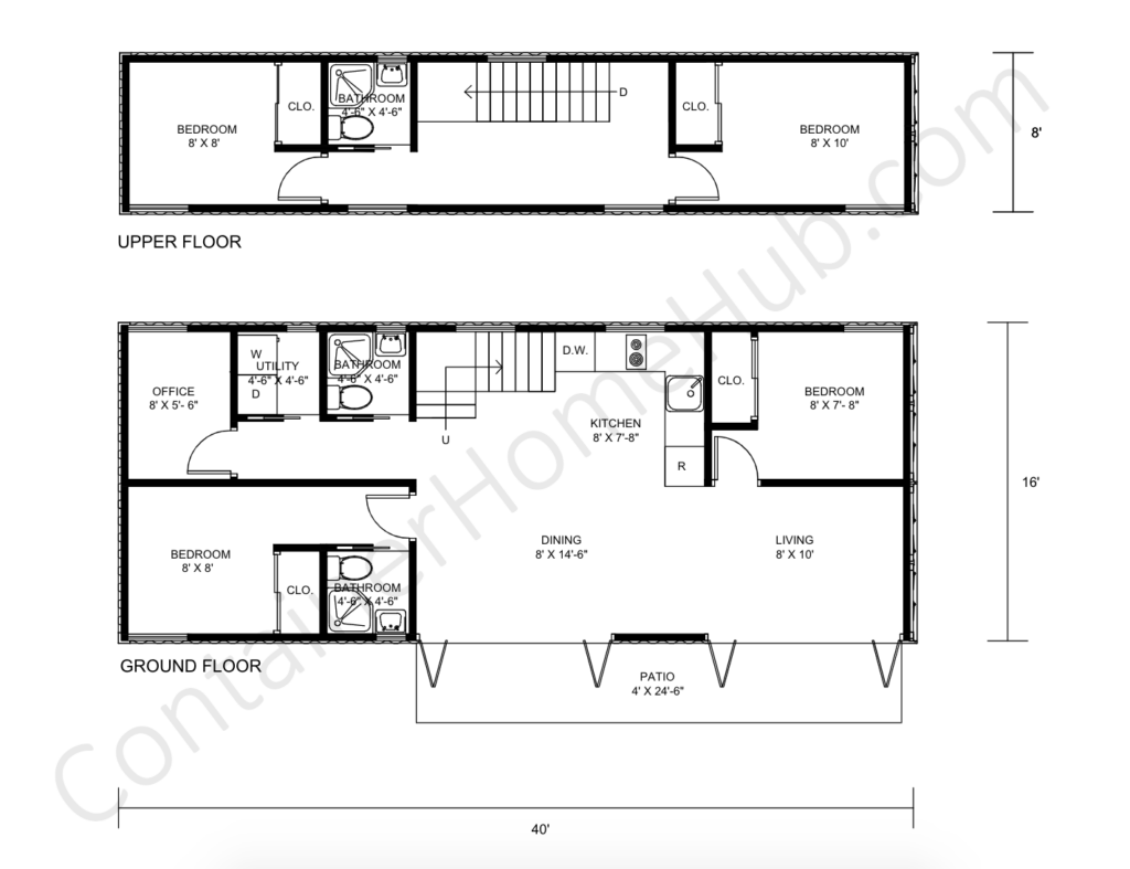 3 Shipping Container Home Plans