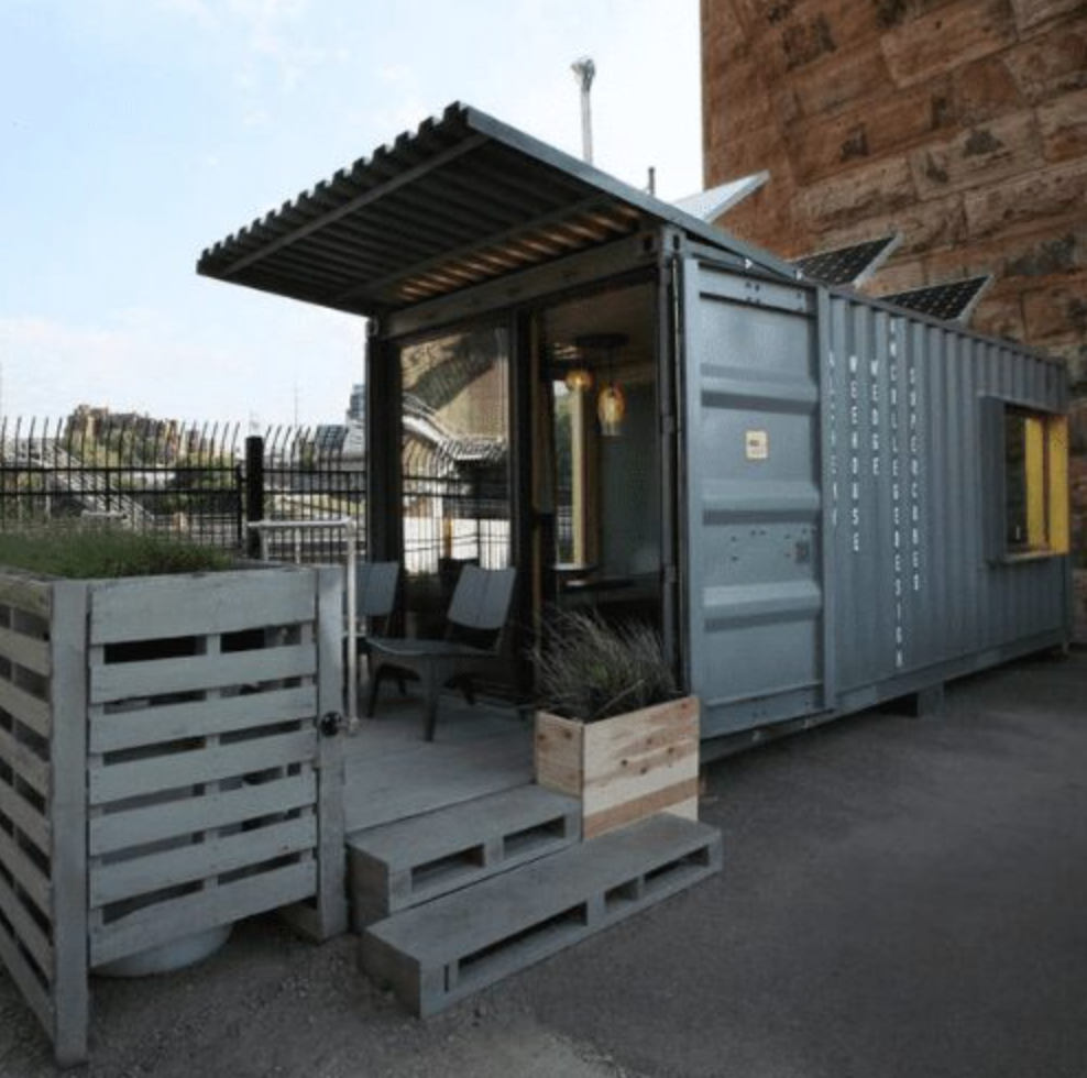 shipping container home in west virginia