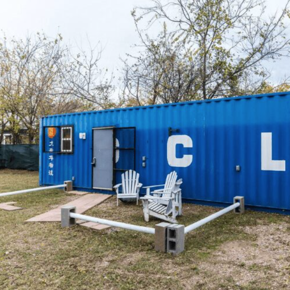 shipping container home in west virginia