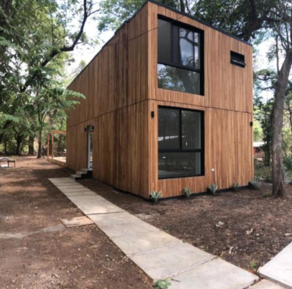 shipping container home in Los Angeles 