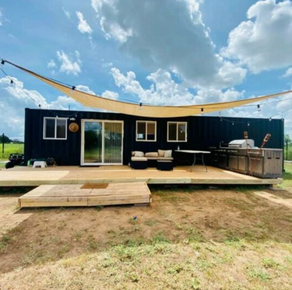 shipping container home in NSW